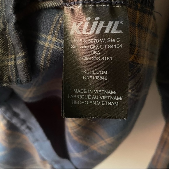 Kuhl Men’s Fugitive Flannel - Picture 8 of 11